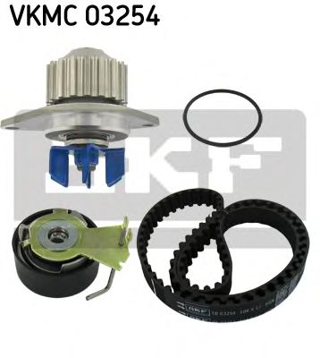 VKMC 03254 SKF - Насос охолоджуючої рідини + комплект зубчатого ремня1